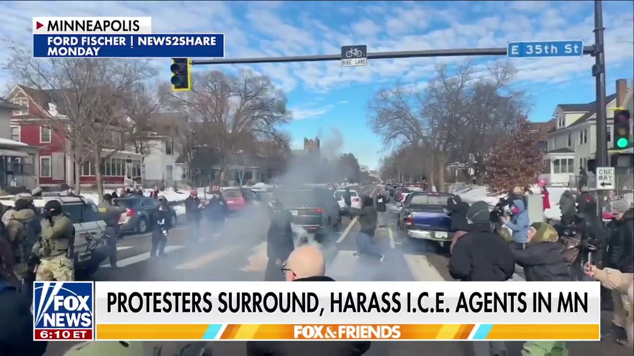 Fox News' Matt Finn reports the latest on the anti-ICE protests in Minneapolis as Minnesota and Illinois take legal action against DHS.