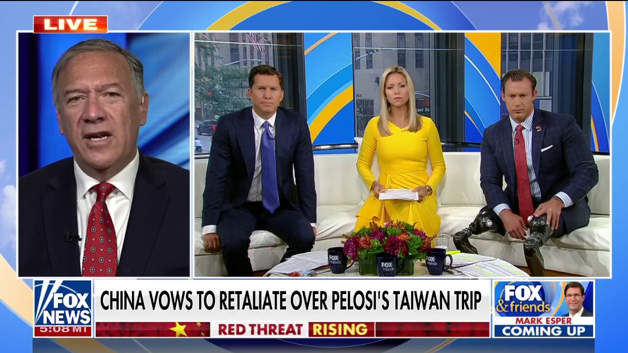 Mike Pompeo on Chinese threat: 'Biden hasn't taken the actions that need to be taken'