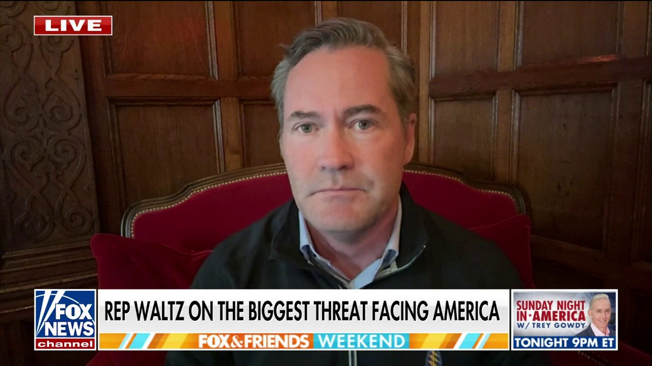 Rep. Michael Waltz, R-Fla., sounds the alarm on the ‘nuclear threat’ the U.S. is facing on the world stage during an appearance on ‘Fox & Friends Weekend.’