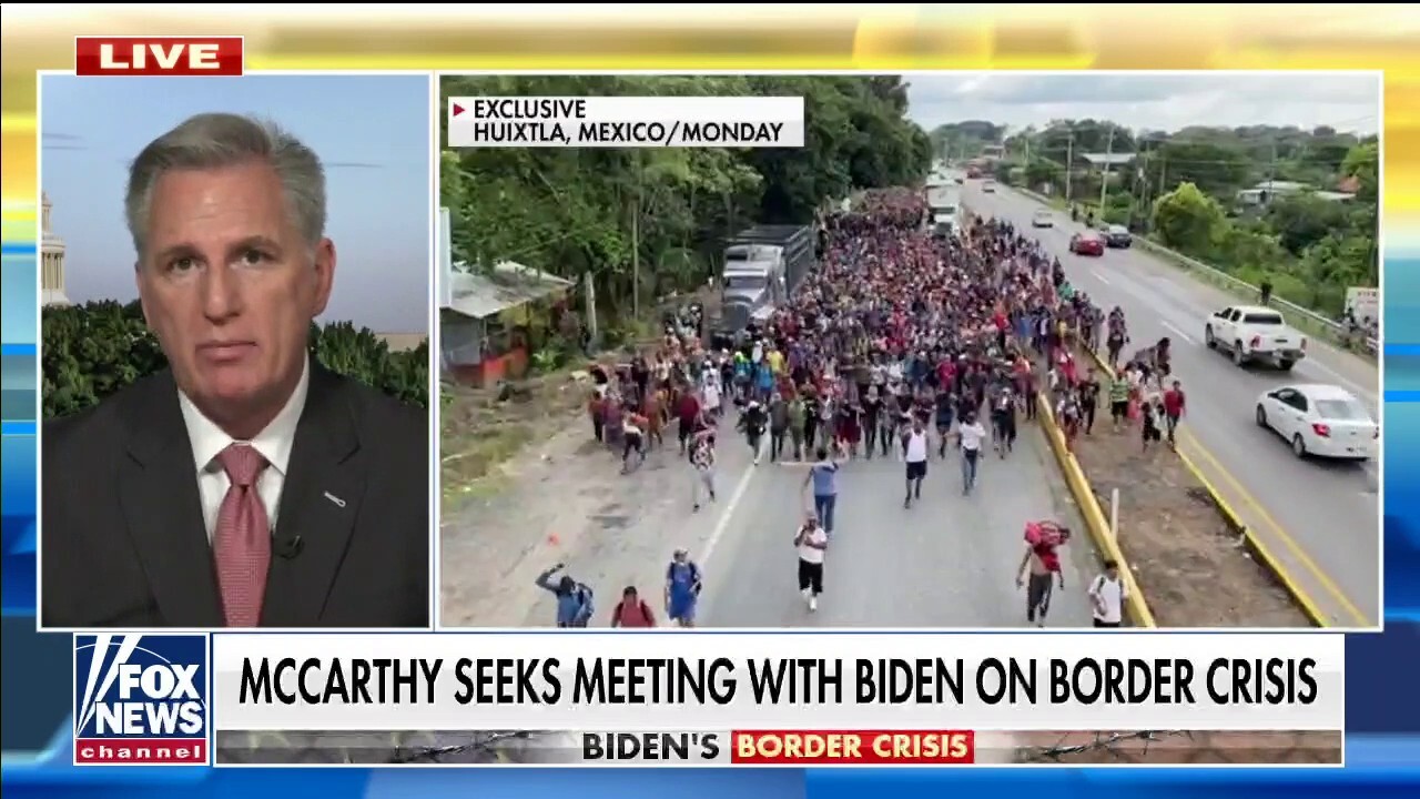 House Minority Leader McCarthy: Biden is making every city in America a border city