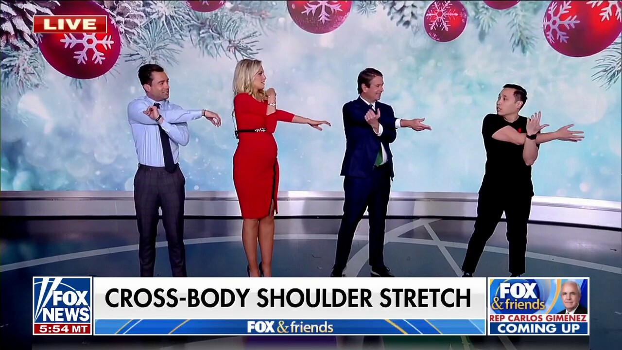 'Stretch out' your holiday with key moves to combat pain 