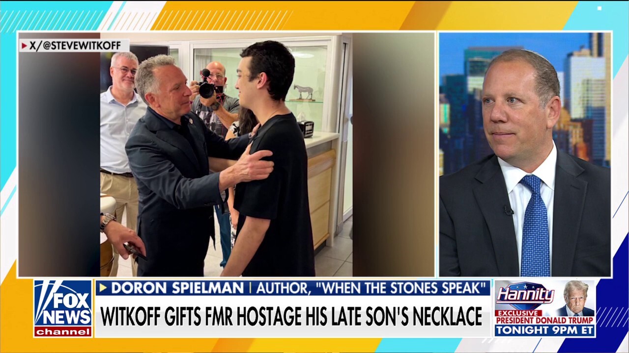 Steve Witkoff gifts late son's Star of David necklace to former hostage