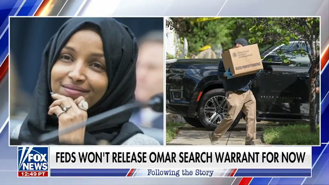 Feds decline to unseal Rep Ilhan Omar search warrant