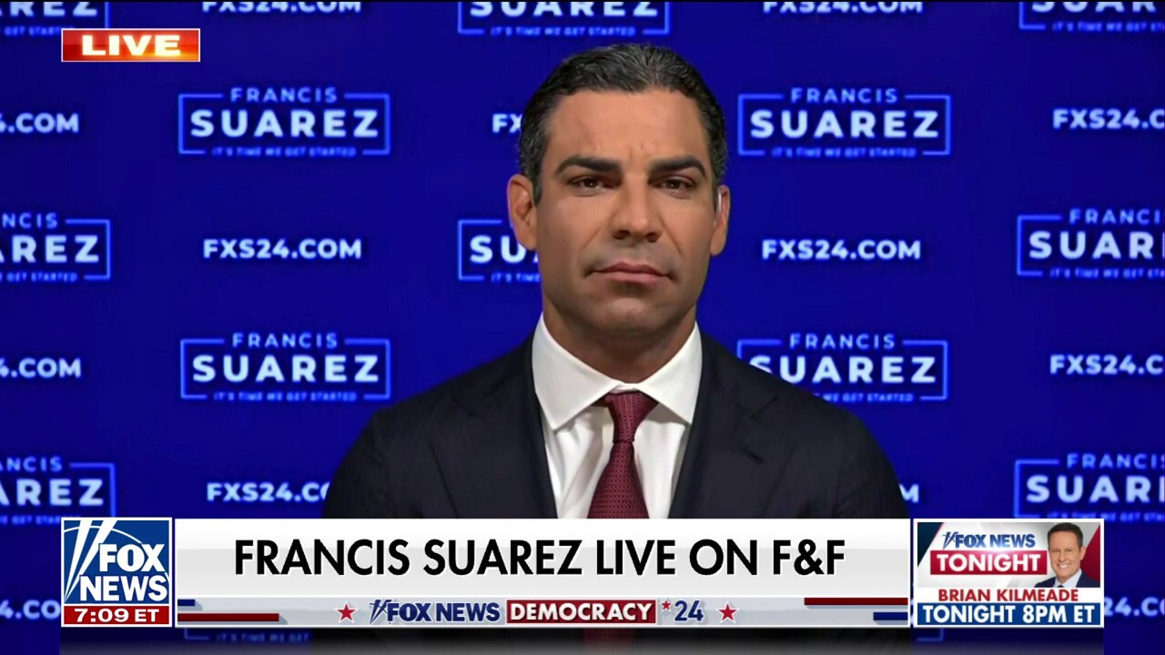 Francis Suarez launches 2024 presidential bid