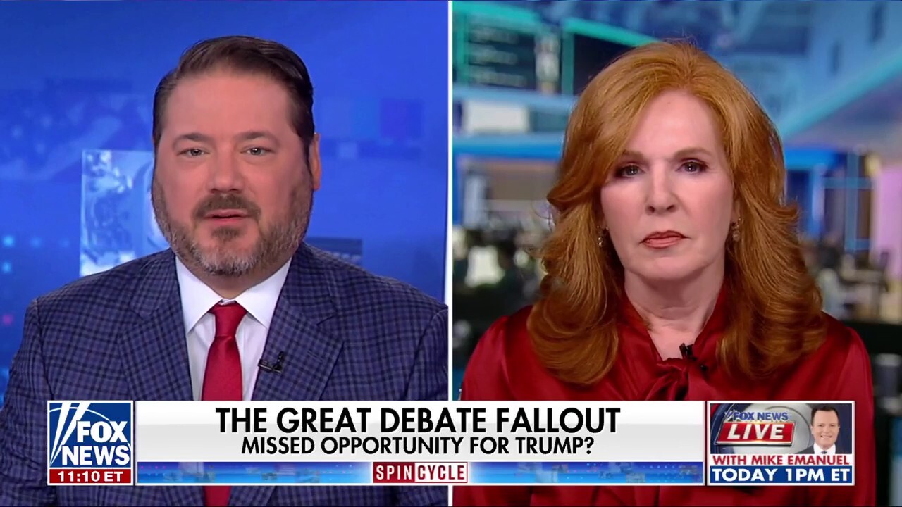 Harris had a can of ‘verbal silly string’ that tripped up Trump: Liz Claman