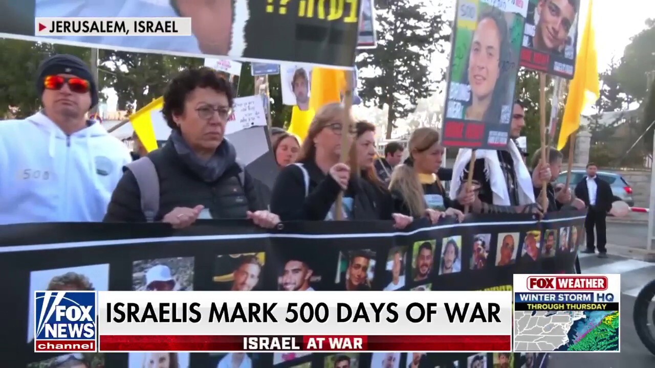 Somber mood in Israel as war with Hamas reaches 500 days