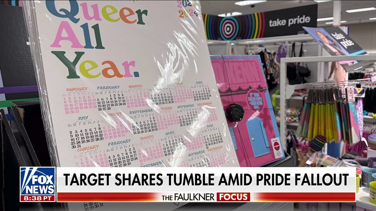 Target shares tumble after Pride display backlash 