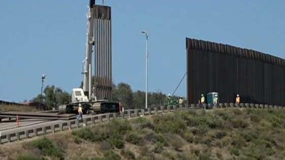 70 miles of new wall constructed on the US-Mexico border