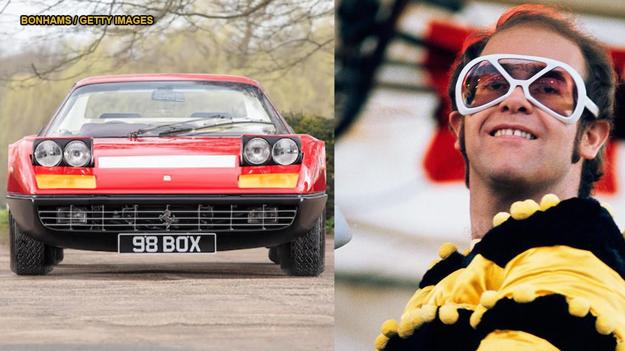 Elton John auction to feature singer's '70s platform boots, piano