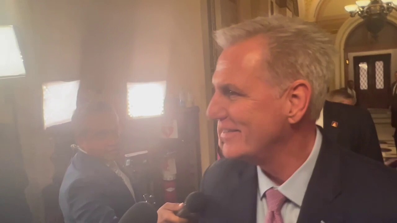 McCarthy says he'll have the votes to be elected House speaker Friday night