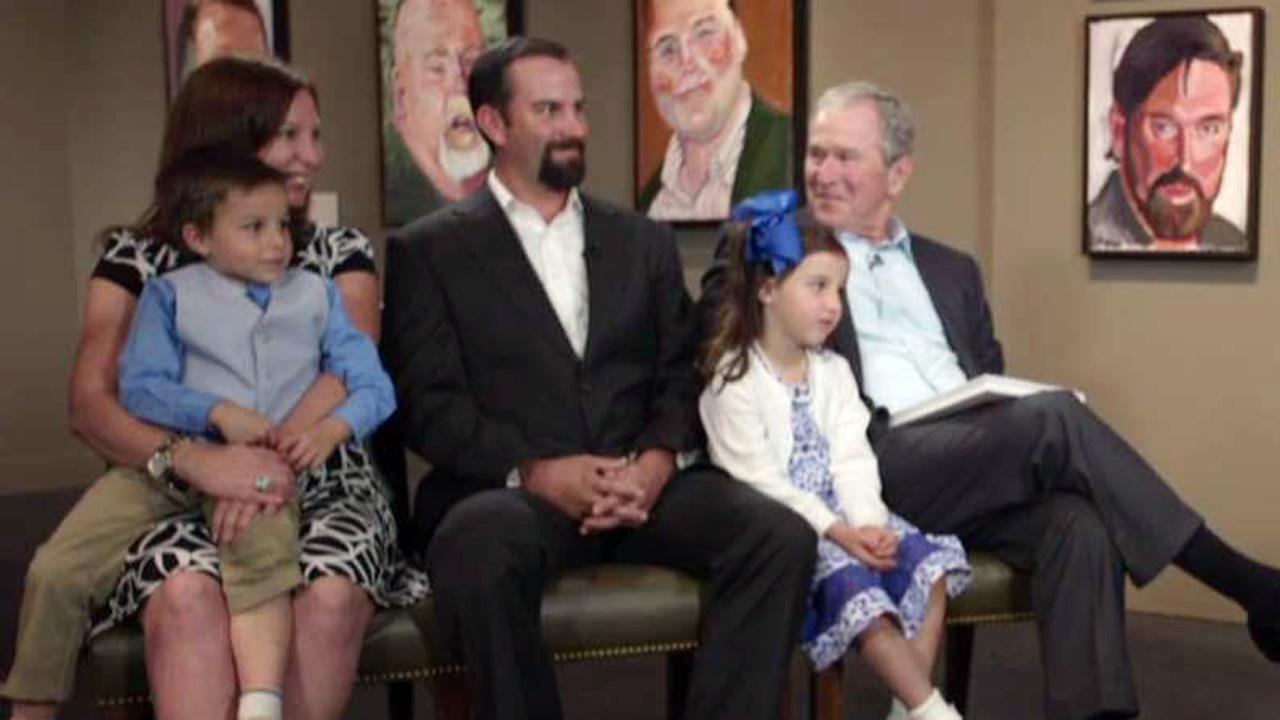George W. Bush captures veteran's love of golf in portrait 