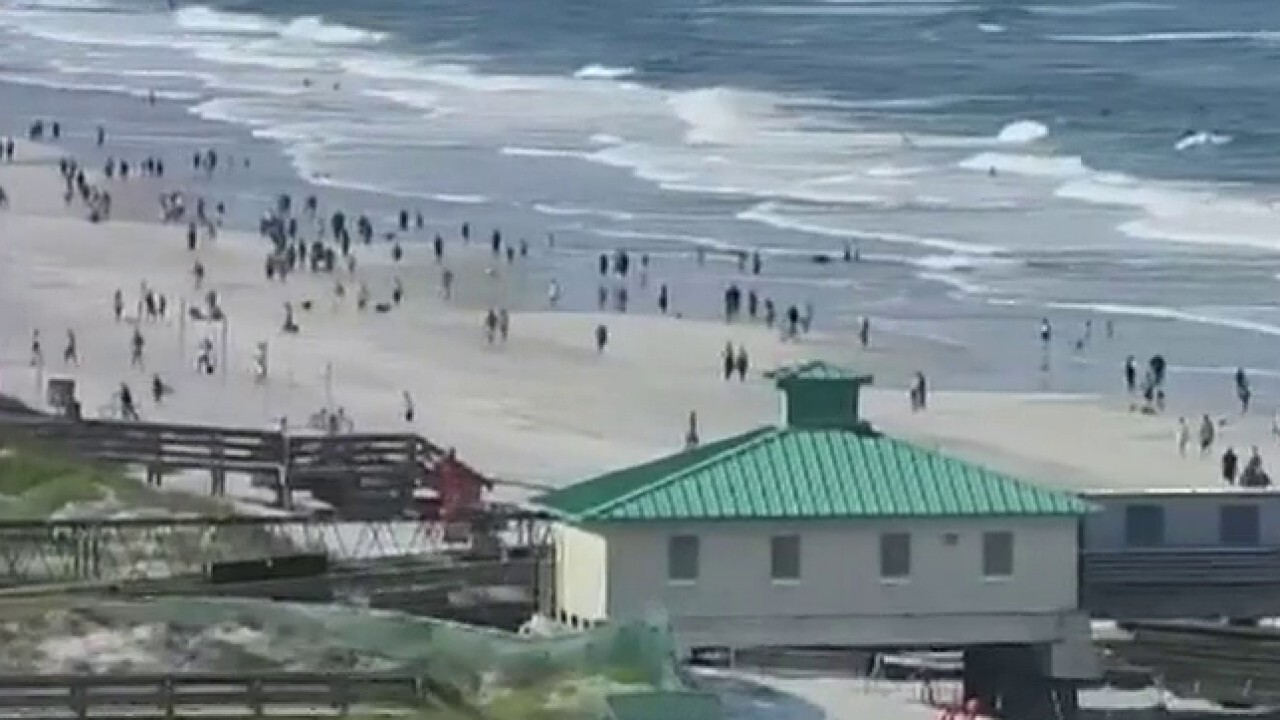 Beaches in Jacksonville, Florida reopen with restrictions
