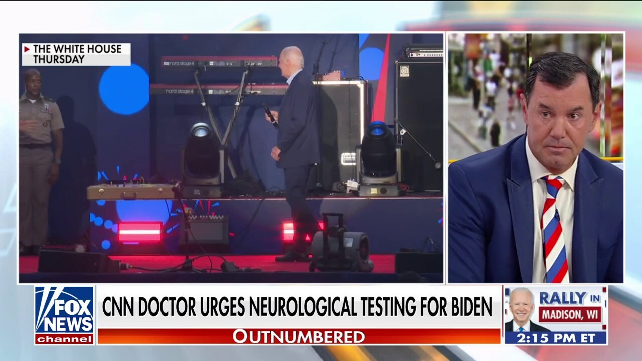 ‘Outnumbered’ panel reacts to CNN chief medical correspondent Dr. Sanjay Gupta saying he would order more cognitive tests for President Biden.