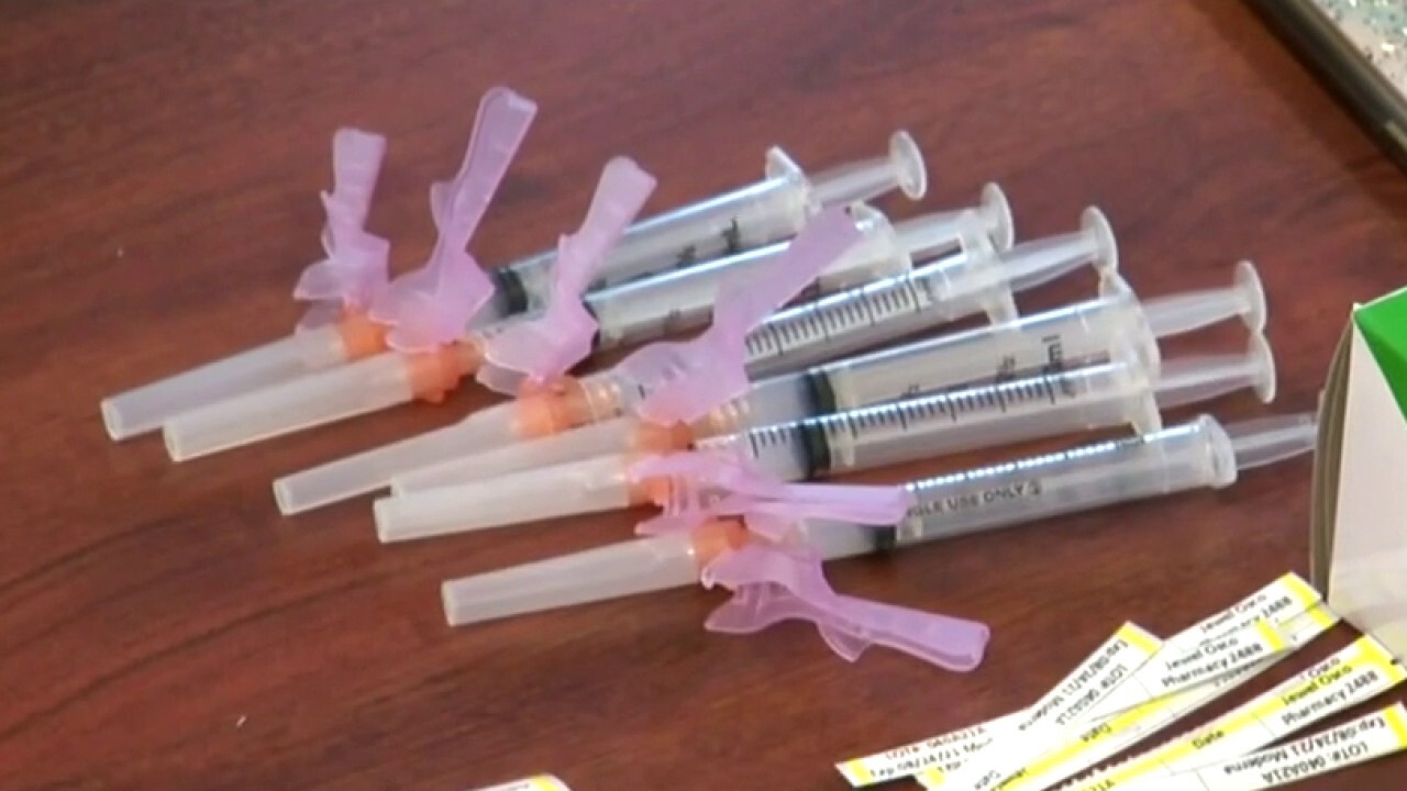 Patients expecting COVID-19 empty syringe vaccine at Kroger location in Virginia: report