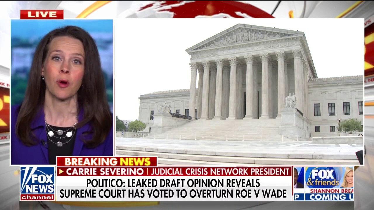 Severino: Leak from Supreme Court ‘absolutely jaw-dropping’