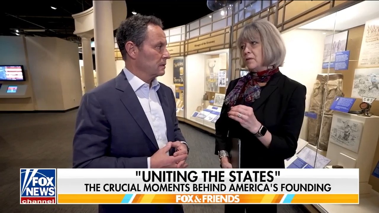 Brian Kilmeade introduces new book 'Uniting the States' and Fox Nation special
