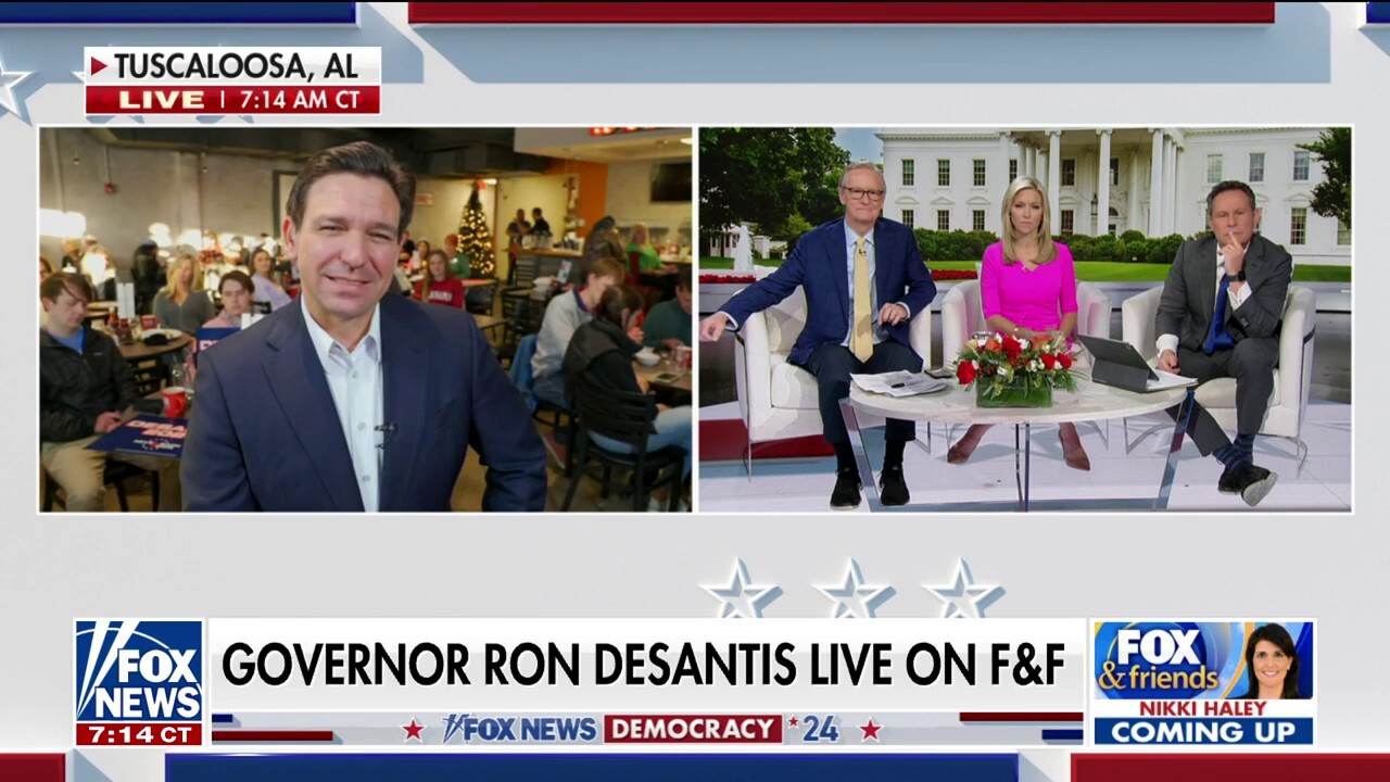 Ron DeSantis hits at Trump for failing to attend debates: 'He owes it to show up'