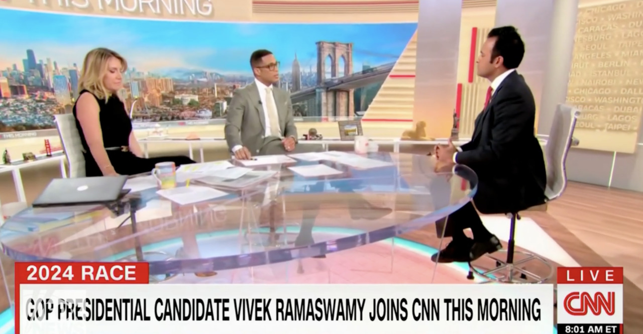 CNN's Don Lemon, Vivek Ramaswamy clash in tense interview about guns, Civil War