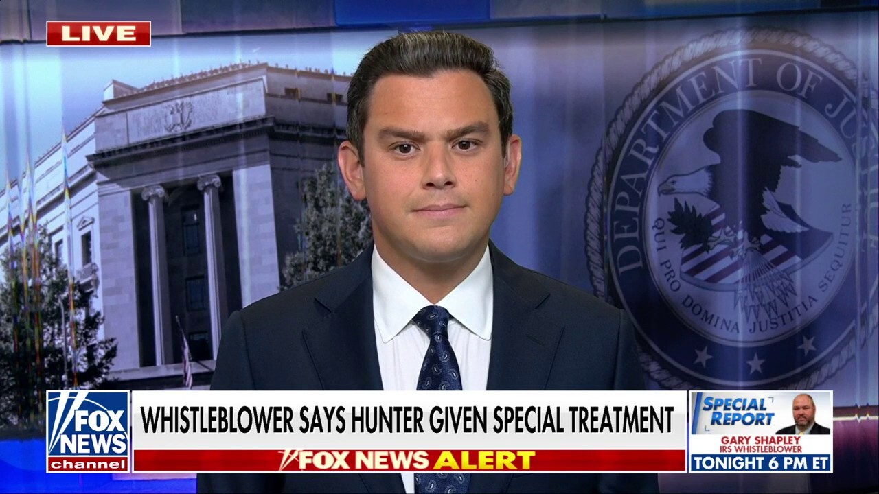 Whistleblower defends claims of Hunter Biden special treatment