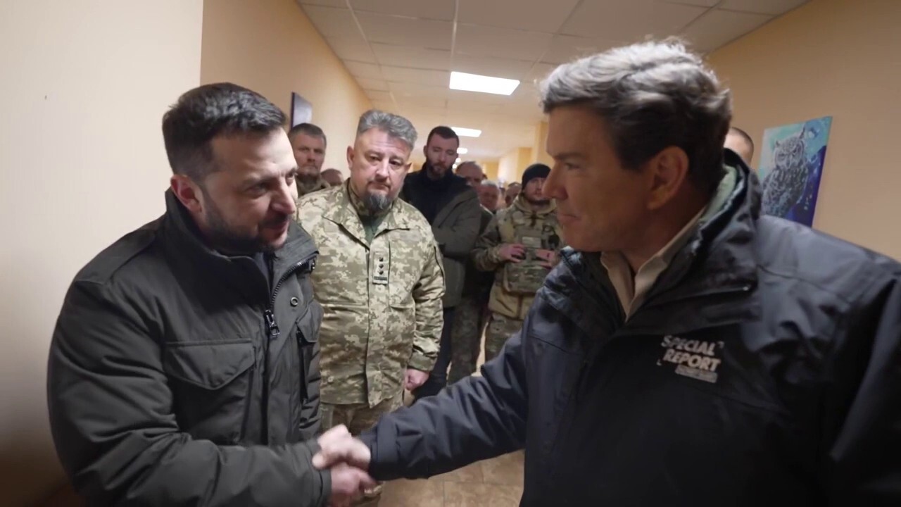 Bret Baier speaks with Zelenskyy in war-torn Ukraine
