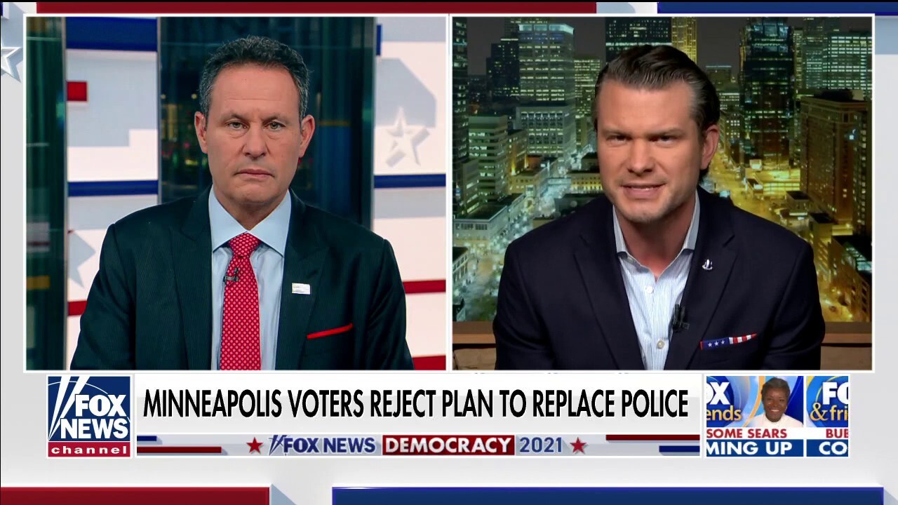 Hegseth on Minneapolis voters rejecting plan to defund police: People want a cop, not a social worker