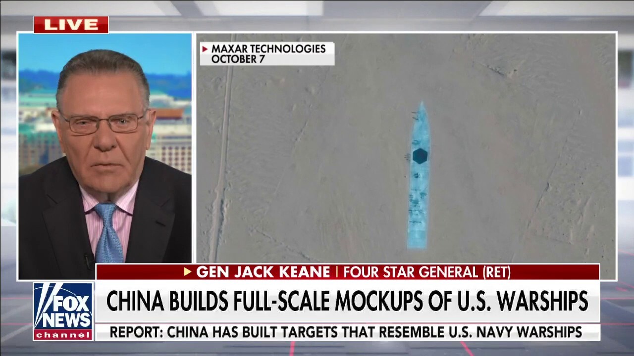 Gen. Keane on Chinese military efforts: 'You don't see a replica to this kind of standard'