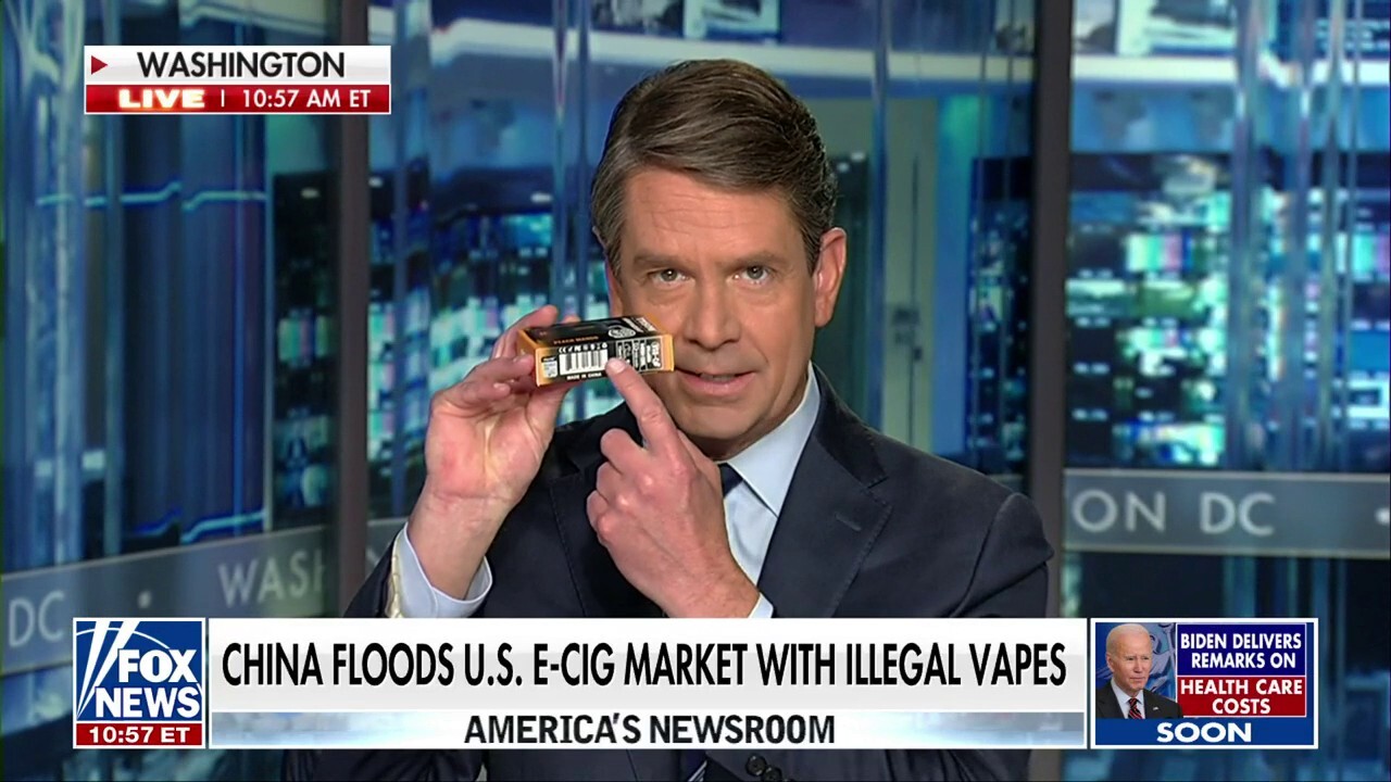 China floods US e-cigarette market with illegal vapes