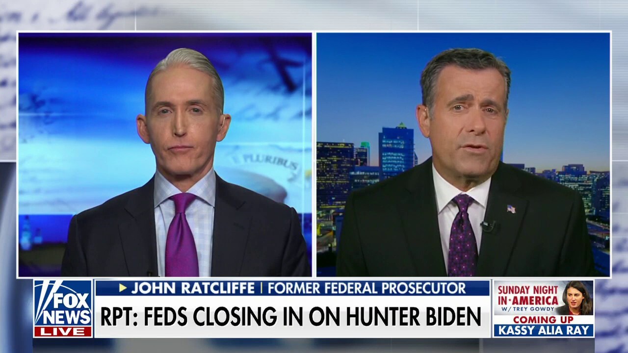 John Ratcliffe: DOJ is likely 'evaluating Hunter Biden's defense'