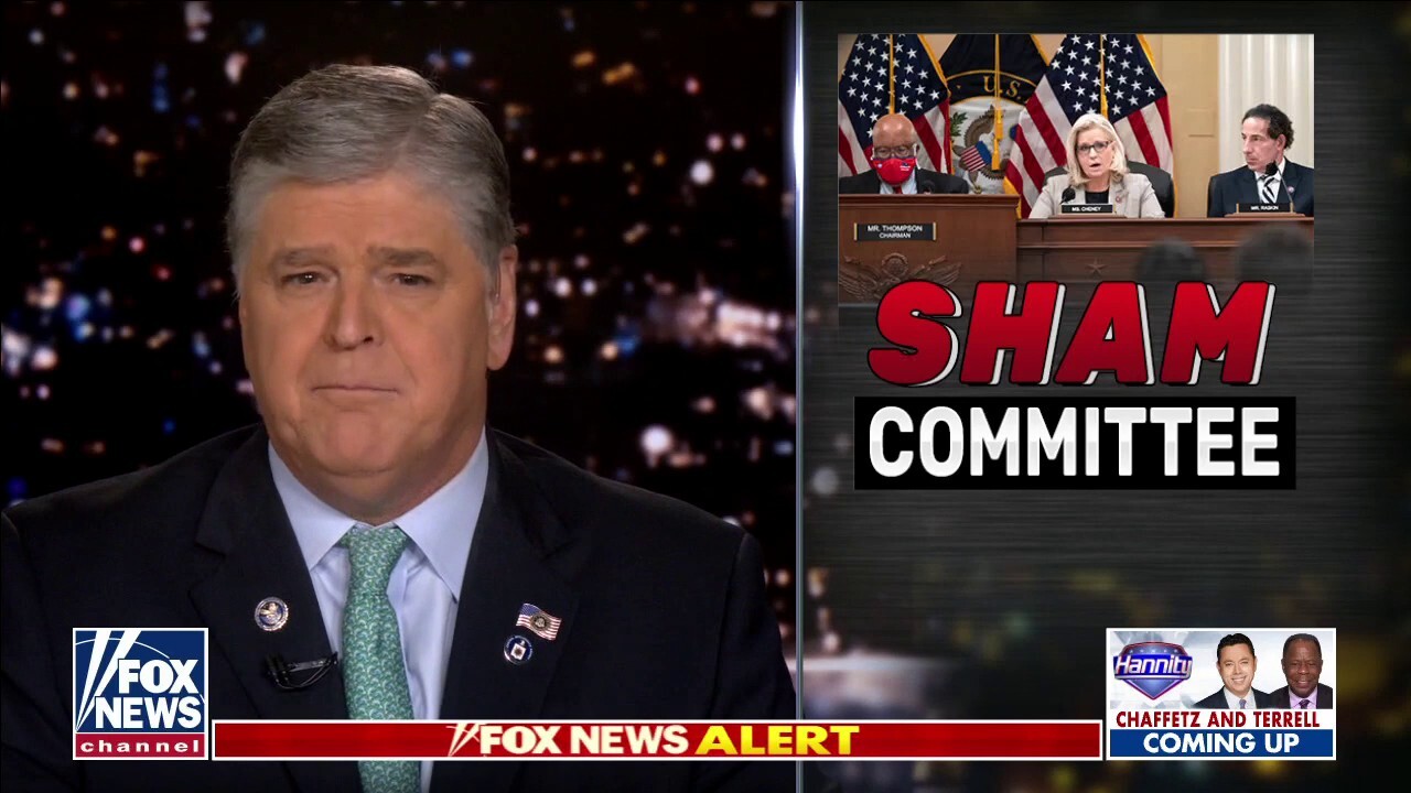 Hannity calls out January 6th committee, addresses text message to Mark Meadows