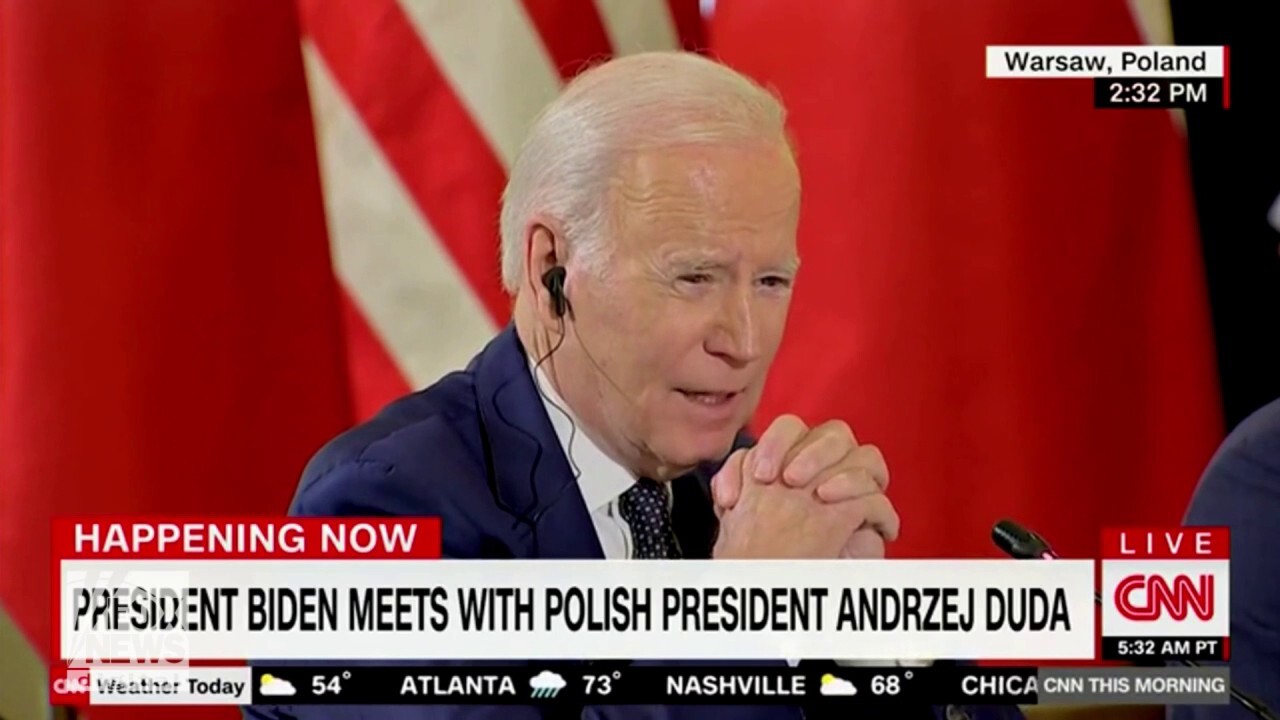 President Biden says he grew up in a Polish community