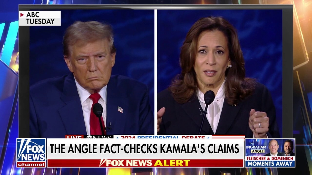 ‘The Angle’ fact-checks Kamala Harris’ debate claims