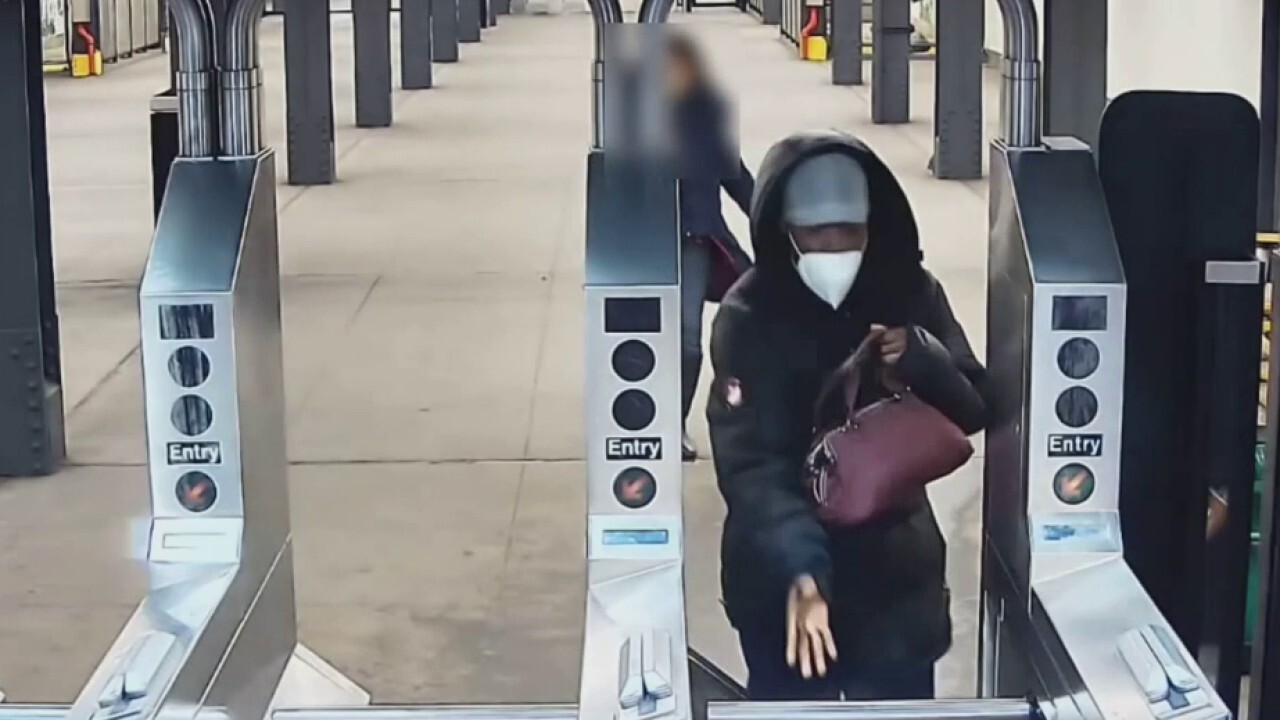 Man steals purse in brazen NYC subway attack caught on camera