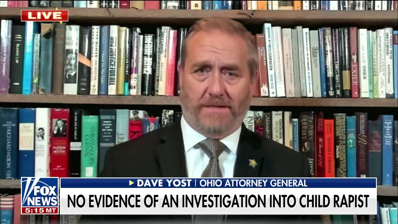 Ohio attorney general on lack of investigation into alleged child rapist: 'Not a whisper'