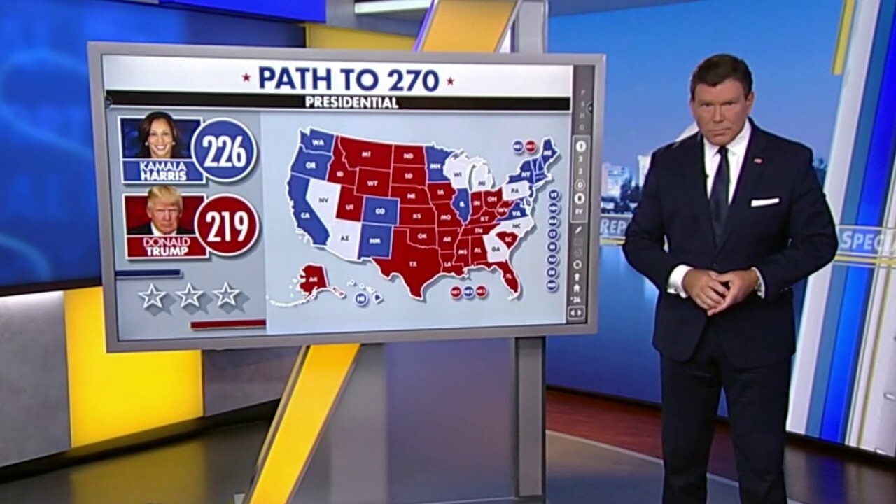 Bret Baier delivers analysis on crucial battleground states in the path to 270