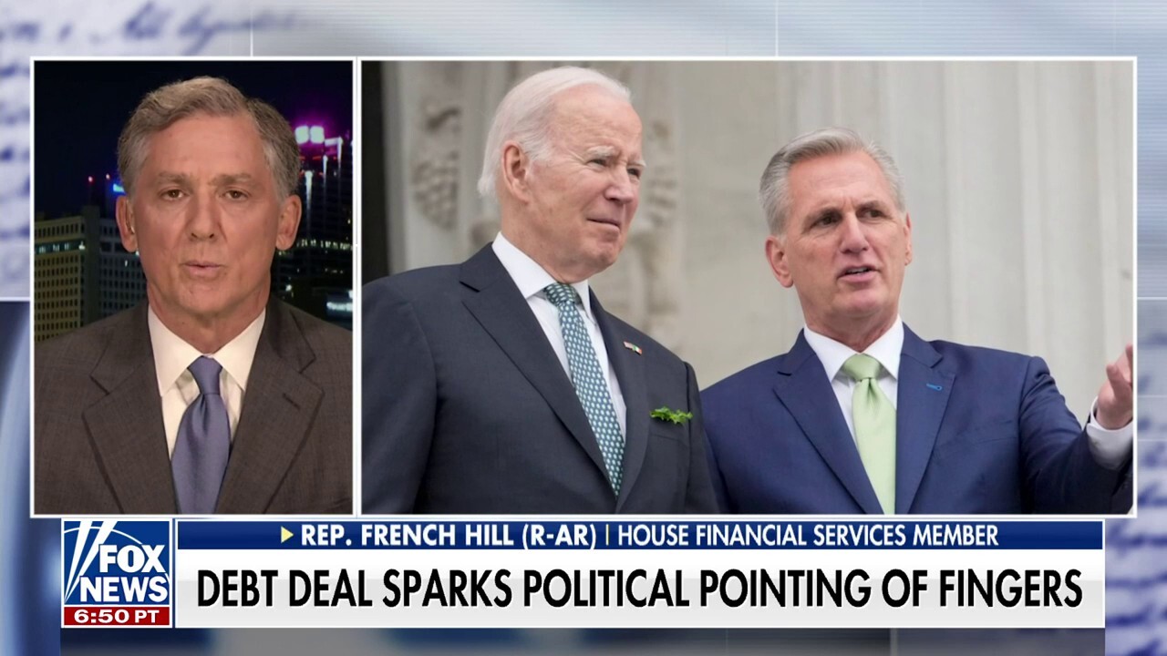 Biden spent 100 days trying to sandbag Kevin McCarthy: Rep. French Hill