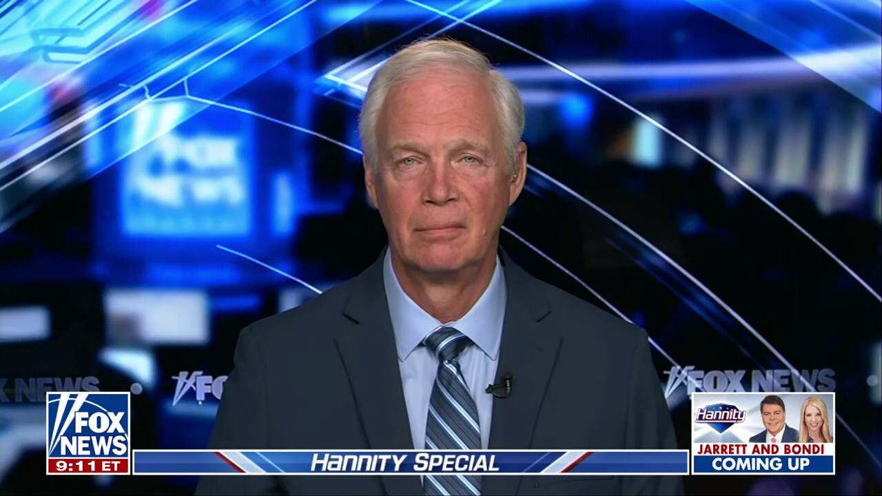 Sen. Ron Johnson, R-Wis., says the Biden administration plans to prioritize Gaza refugees over American hostages on ‘Hannity.’