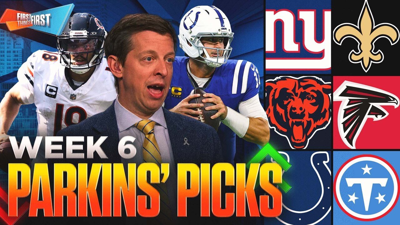 Giants upset Saints, Colts favorites, Will the Bears dominate on Parkins’ Week 6 Picks? | FTF