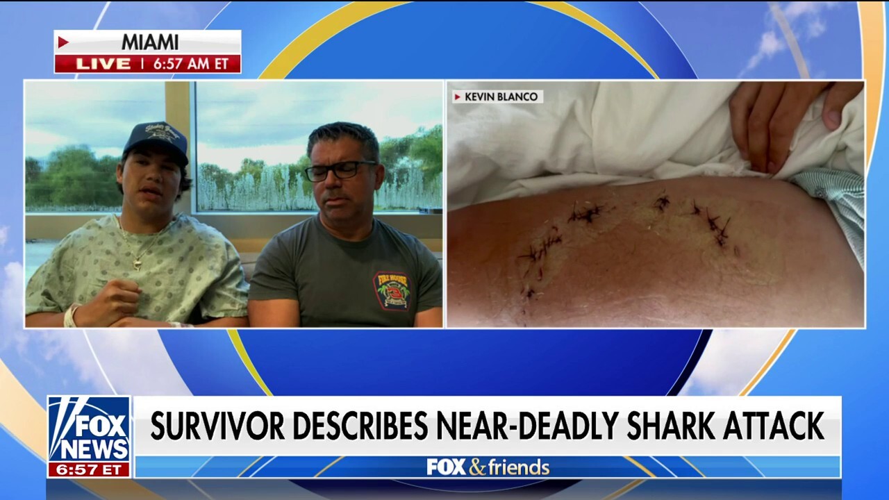 Survivor describes near-deadly shark attack