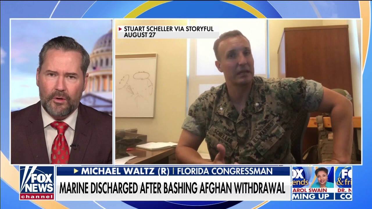 Waltz on discharged Marine: Lack of accountability from Biden admin left veterans, gold star families upset