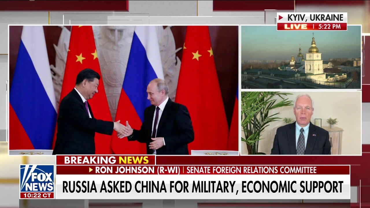 Russia has asked for military, economic support from China