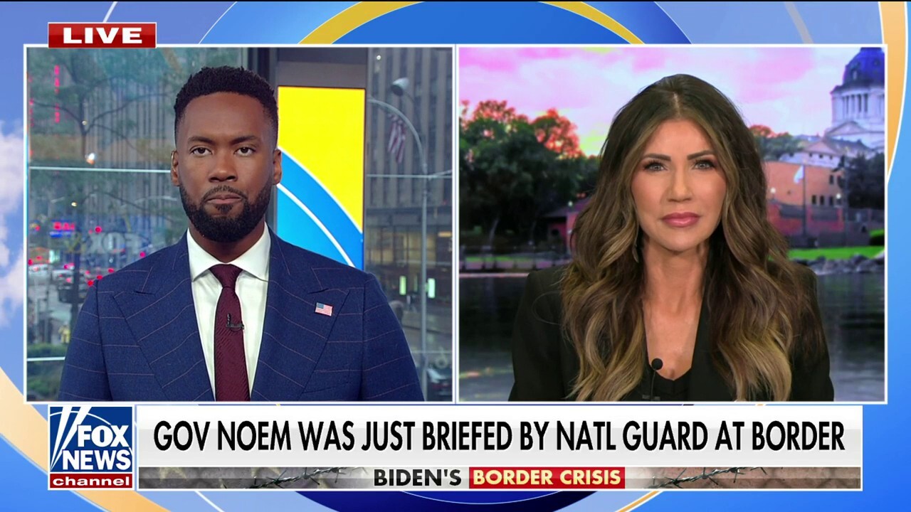 The border is a ‘failure’ that Biden is ‘perpetuating’: Gov. Kristi Noem