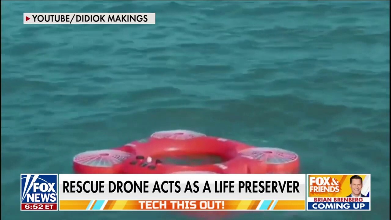 New drone tech can save swimmers' lives