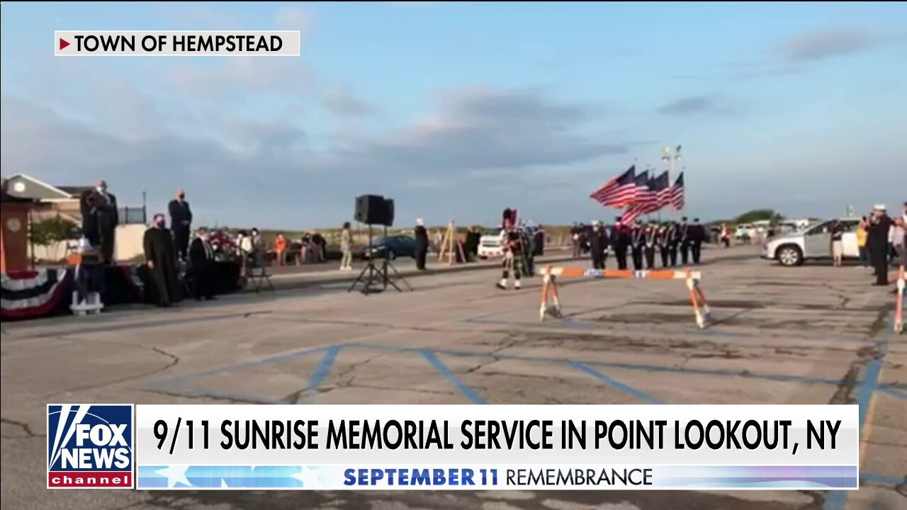 9/11 sunrise memorial ceremony returns to NY beach town