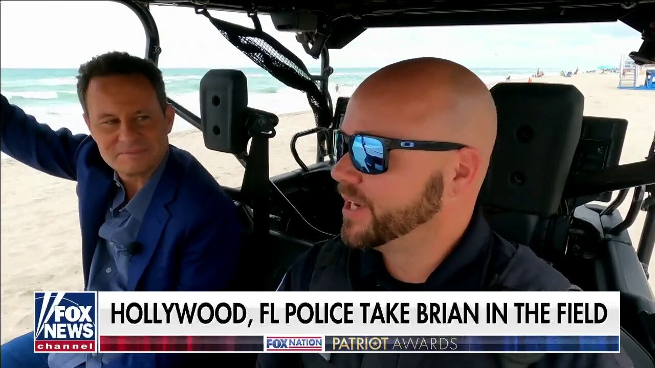 Brian Kilmeade rides along with Hollywood, Florida police