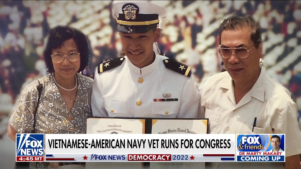 Vietnamese-American Navy veteran running for Congress in Virginia: 'This country gave us everything'