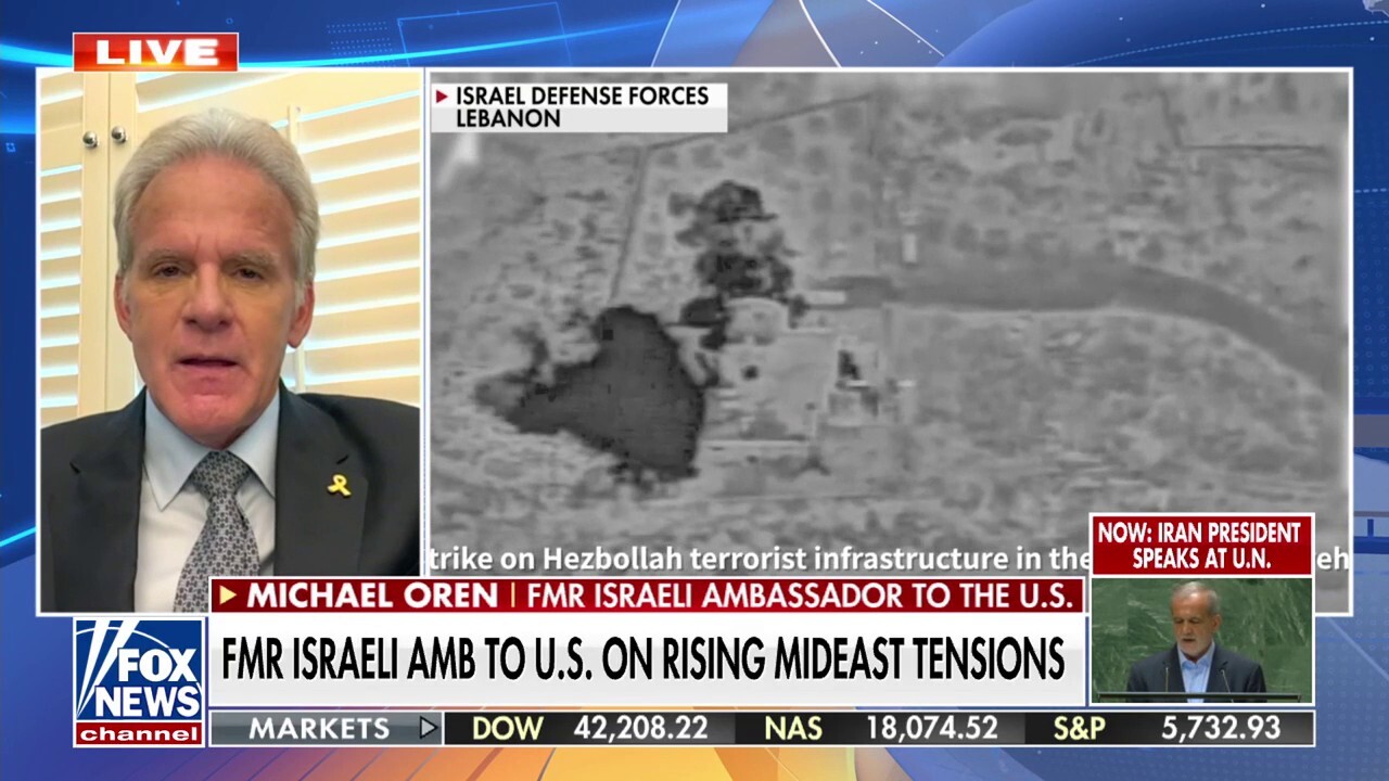 Hezbollah has to be moved away from that Israel-Lebanon border: Michael Oren