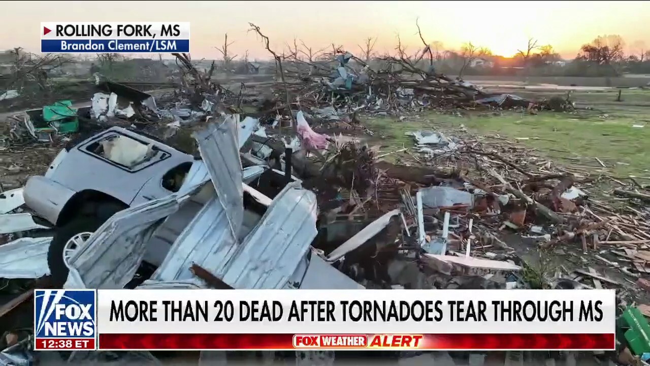 Federal government director on recovery efforts after Mississippi tornado leaves at least 23 dead: ‘Heartbreaking’ 