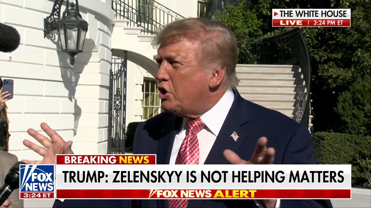 Trump suggests Zelenskyy does not want to end war with Russia