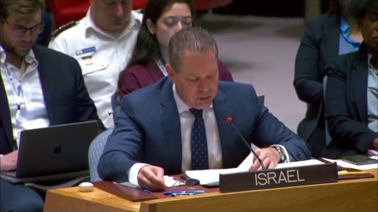 Israel's ambassador to UN accuses global body of not caring about Israeli lives