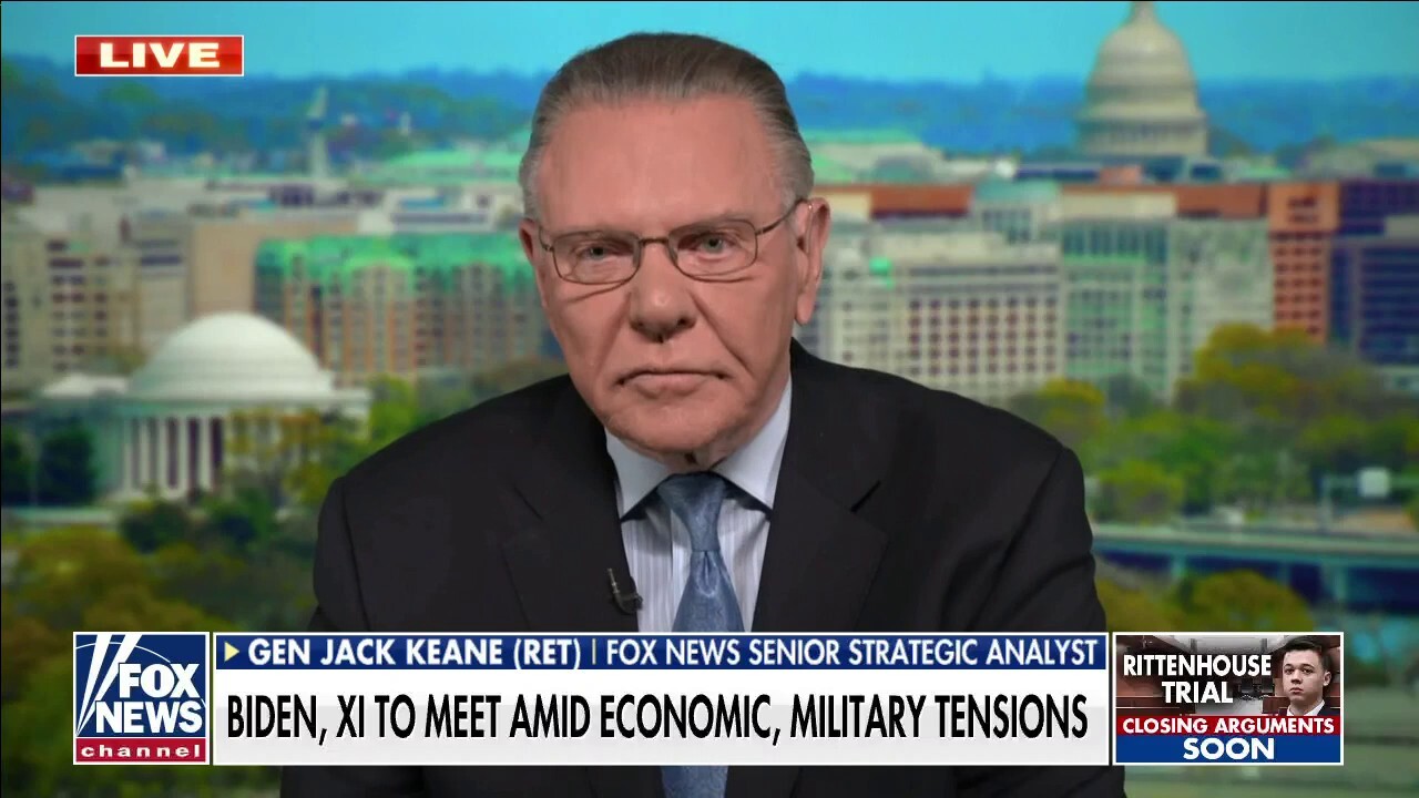 Gen Keane urges US to send message to China that their aggression will be confronted, countered